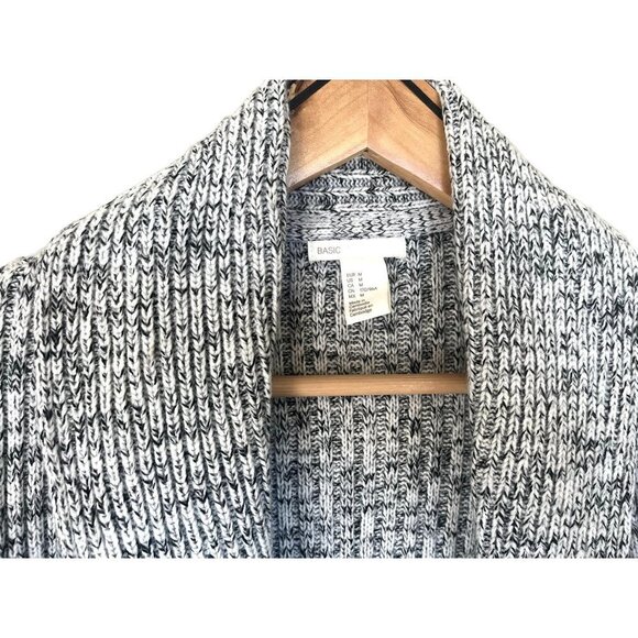 H&M Grey Open Sweater Cardigan - Picture 3 of 10